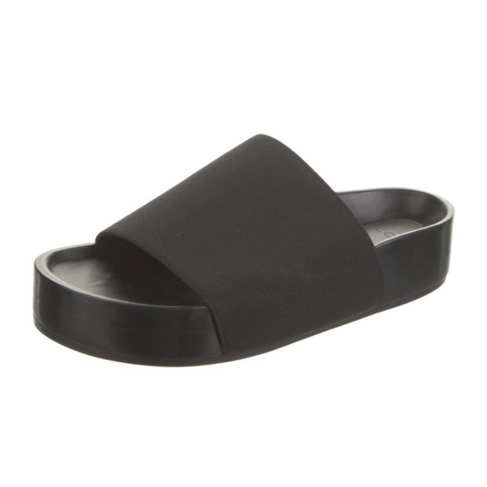 Black Women's Slide Sandals